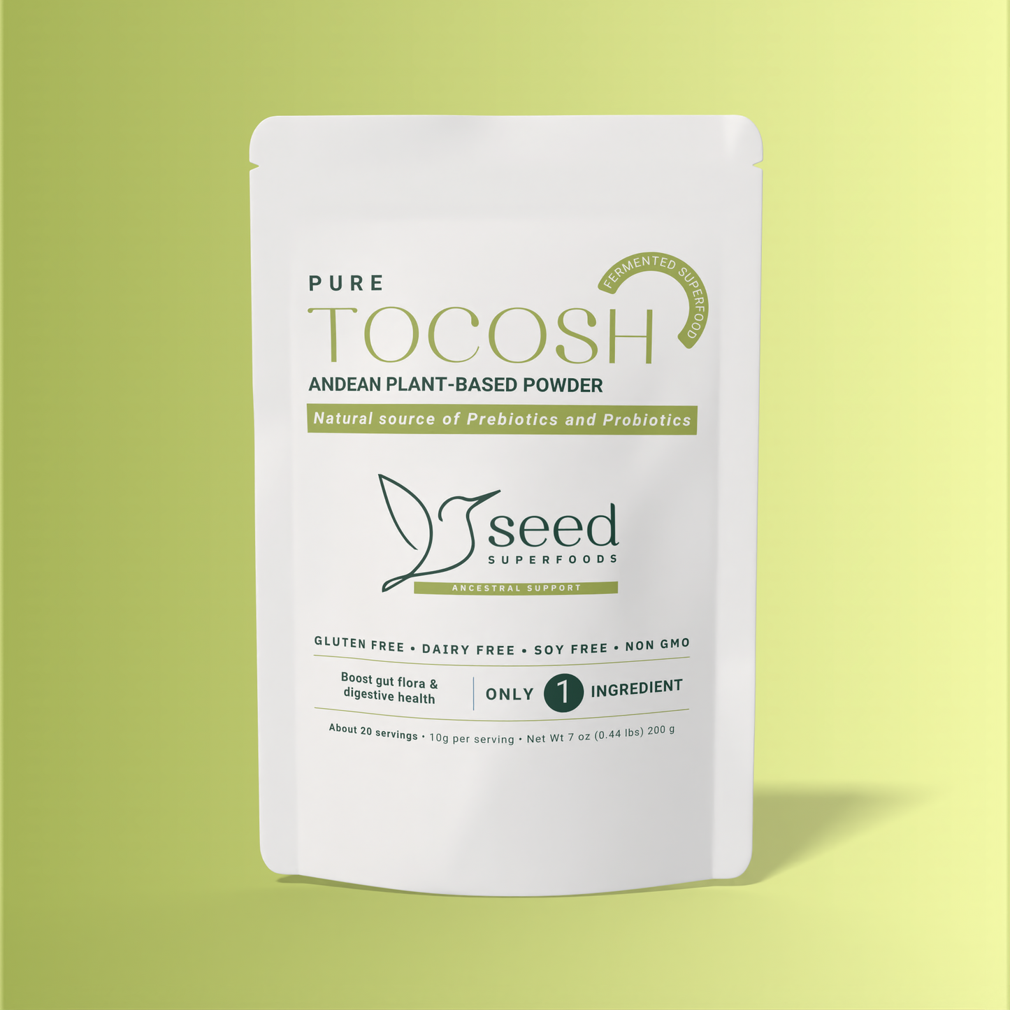 TOCOSH | PROBIOTIC SUPERFOOD | ANCESTRAL GUT SUPPORT | 7oz