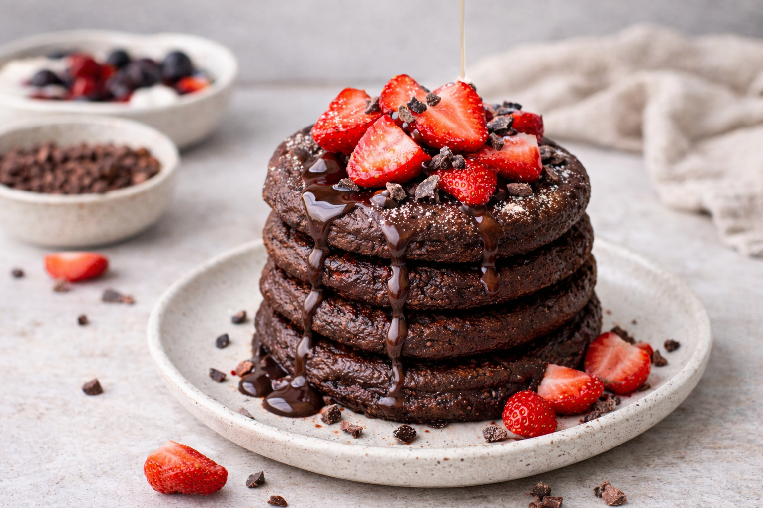 Chocho Cacao Pancakes