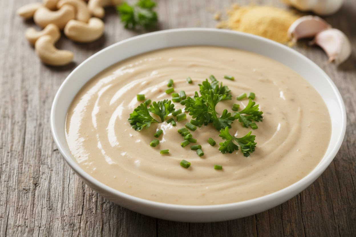 Creamy Vegan Sauce (No Dairy, No Flour)