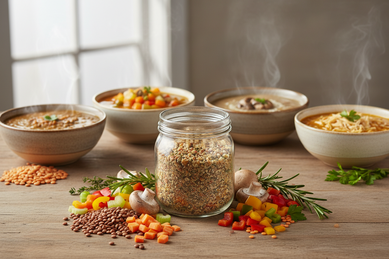 Hearty Soup Thickener (Works great in lentil, veggie, mushroom, or chicken soup)