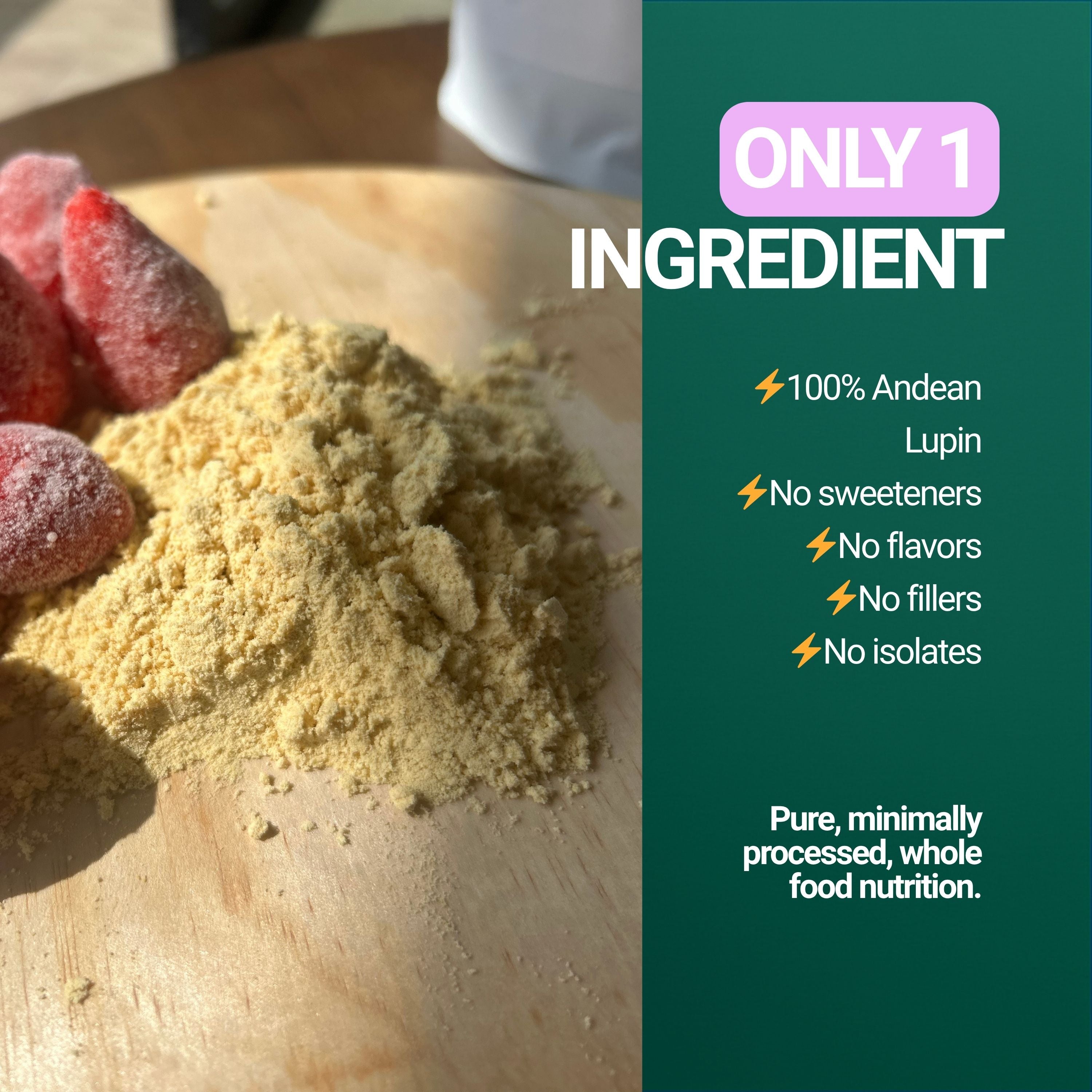 PURE CHOCHO | PLANT-BASED | 25G PROTEIN | 1 INGREDIENT | 1.1 LBS