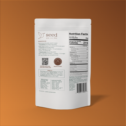 CACAO CHOCHO | PLANT-BASED | 20G PROTEIN | 7 NATURAL INGREDIENTS | 1.1 LBS