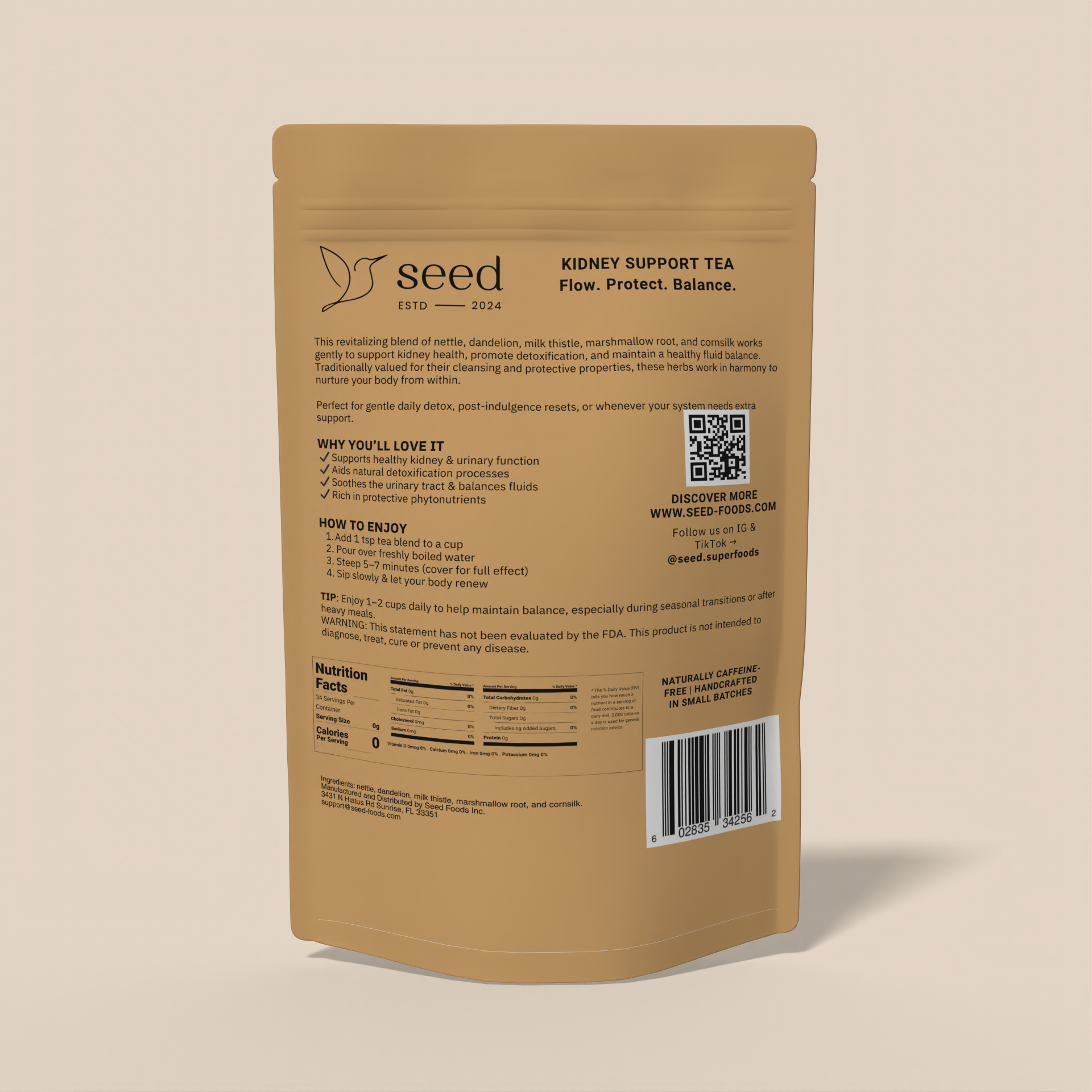 KIDNEY SUPPORT TEA | 30 SERVINGS