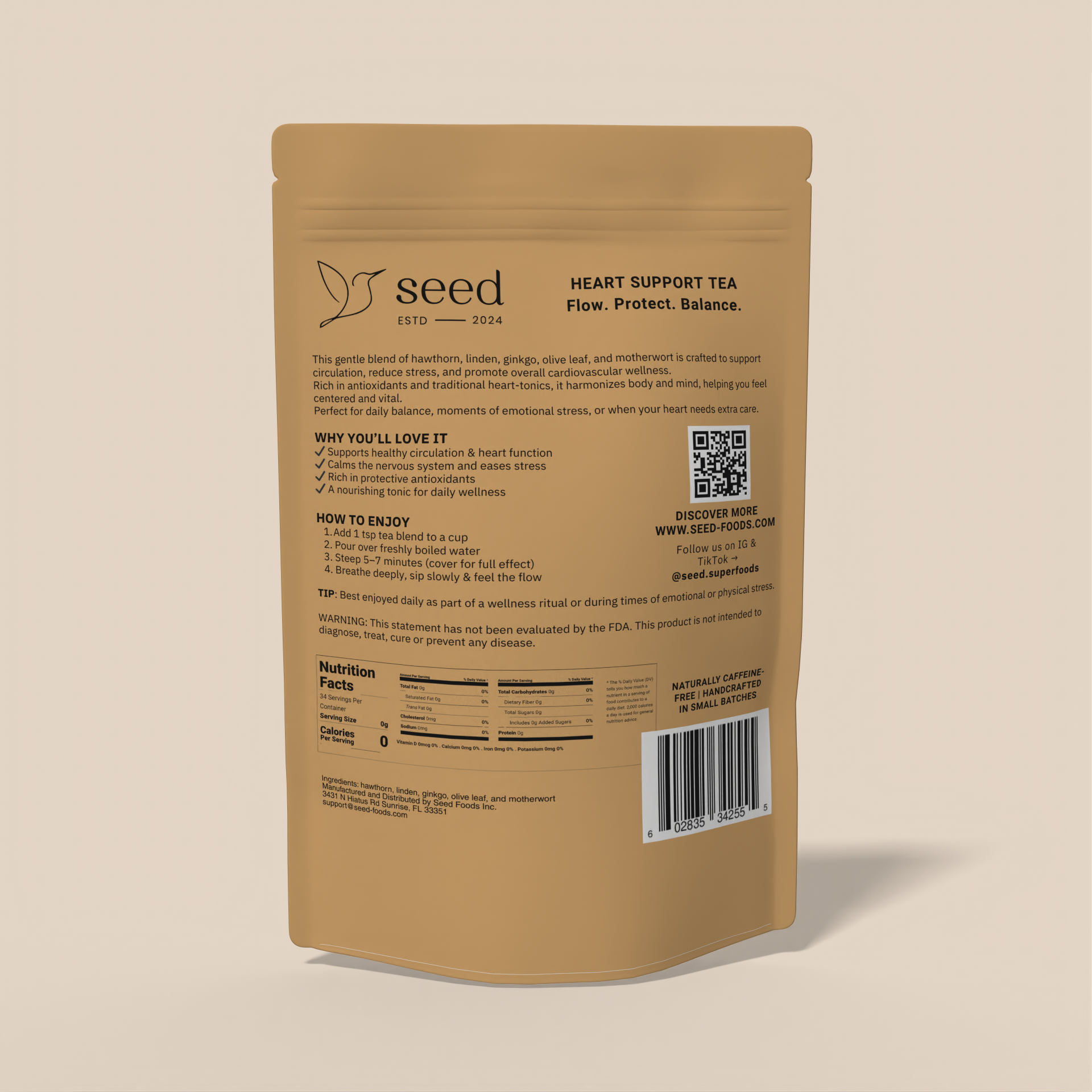 HEART SUPPORT TEA | 30 SERVINGS