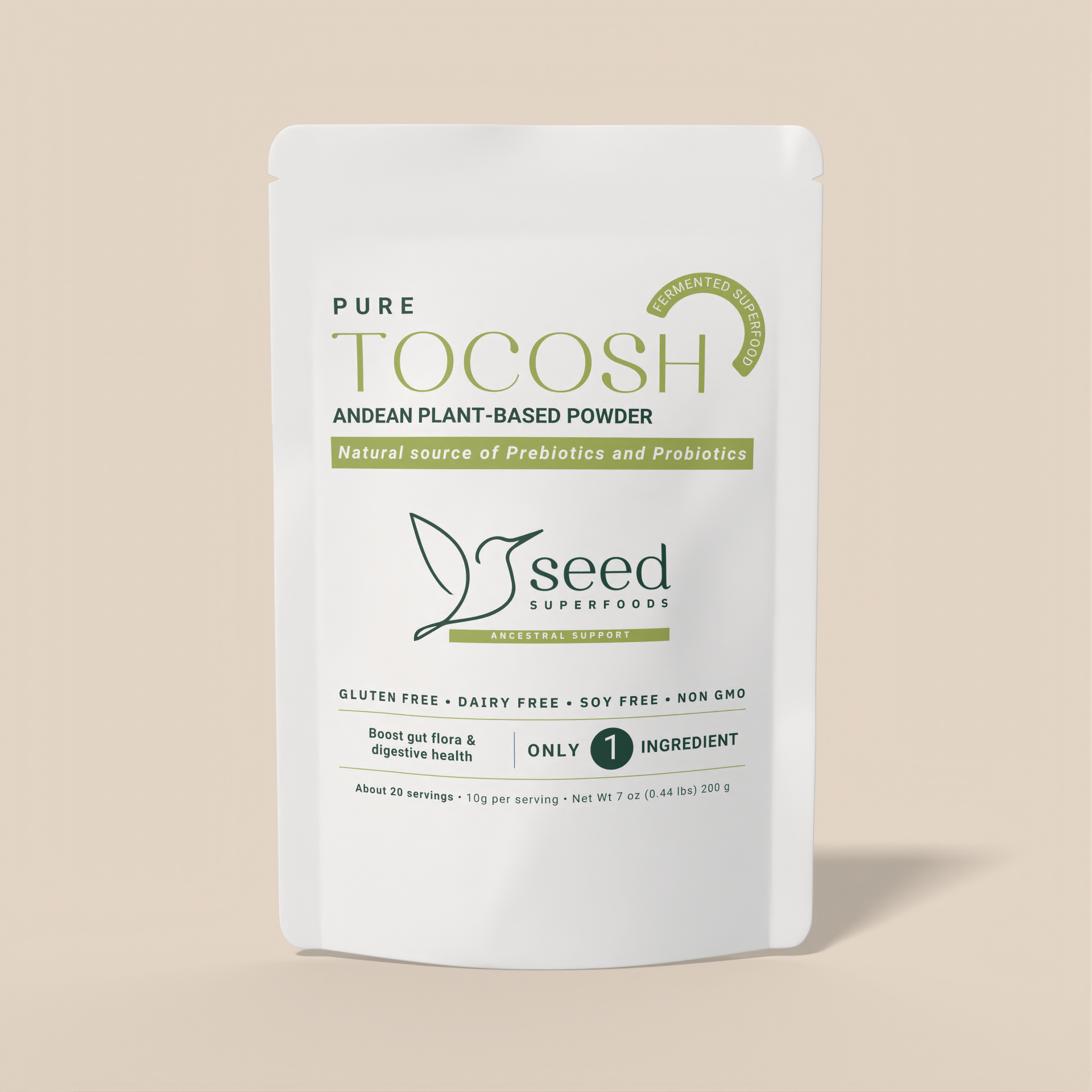 TOCOSH | PROBIOTIC SUPERFOOD | ANCESTRAL GUT SUPPORT | 7oz