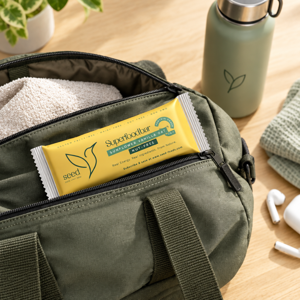 Gym bag lifestyle scene
